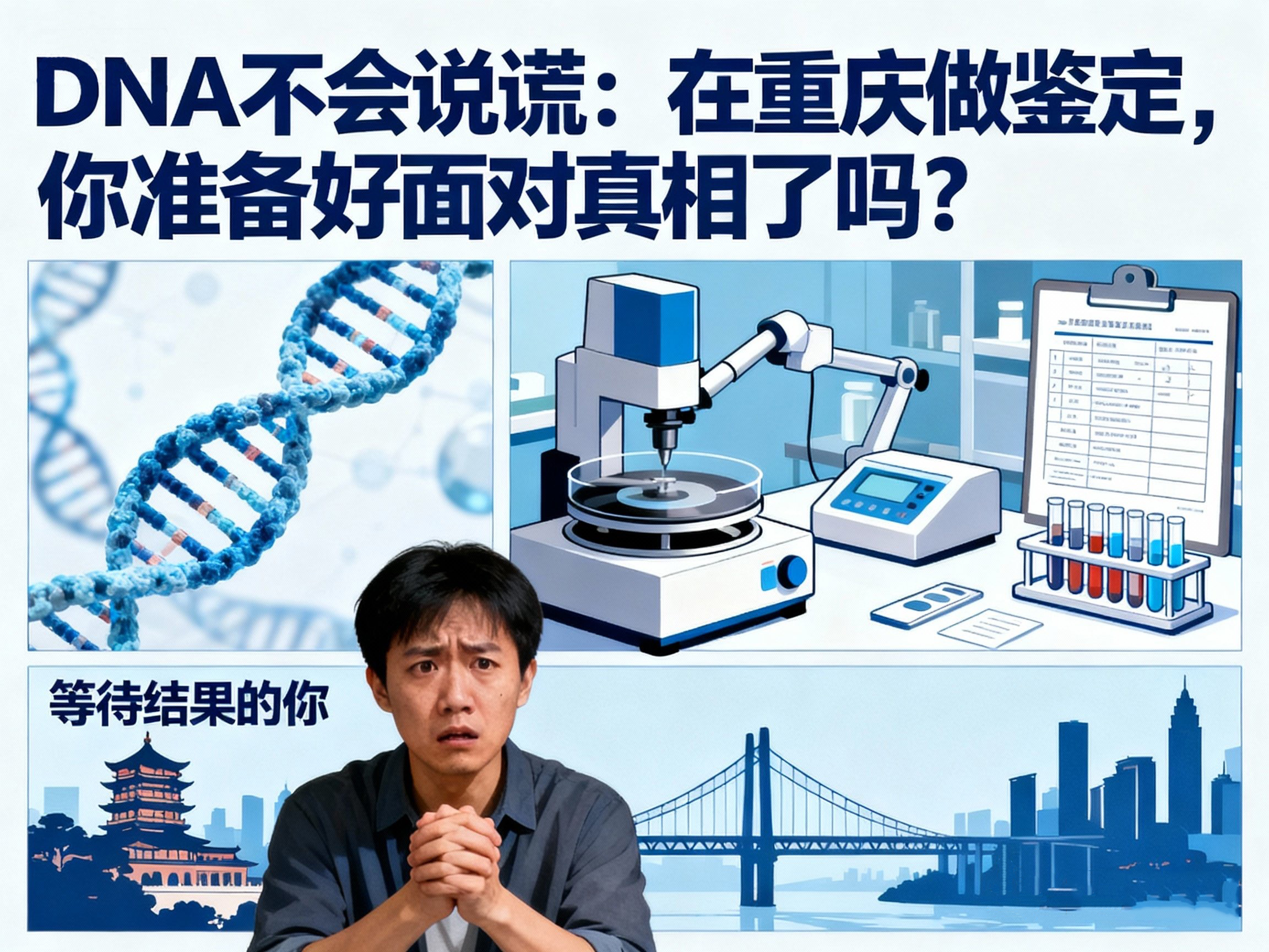 DNA不会说谎：在重庆做鉴定，你准备好面对真相了吗？